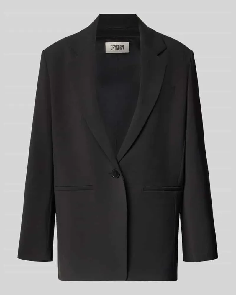 Drykorn Relaxed Fit Blazer mit Paspeltaschen Modell 'MOWTIE Black