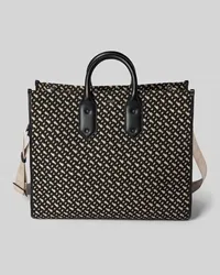 HUGO BOSS Tote Bag mit Logo-Muster Modell 'Sandy Marine