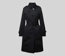 Trenchcoat mit Gürtel und Ärmelriegeln