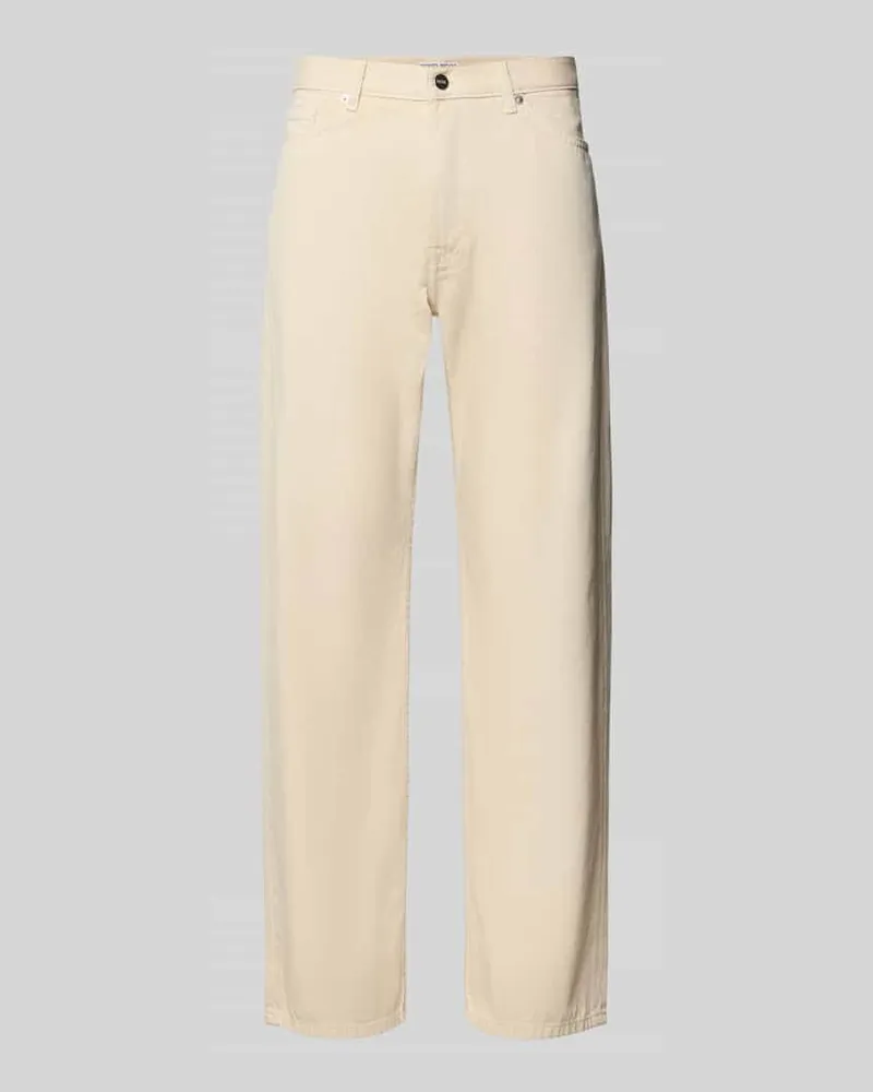 Wood Wood Jeans mit Eingrifftaschen Modell 'Type 2 Ecru