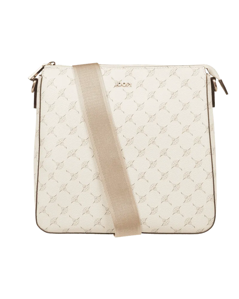 JOOP! Crossbody Bag mit Logo-Muster Modell 'Jasmina Offwhite