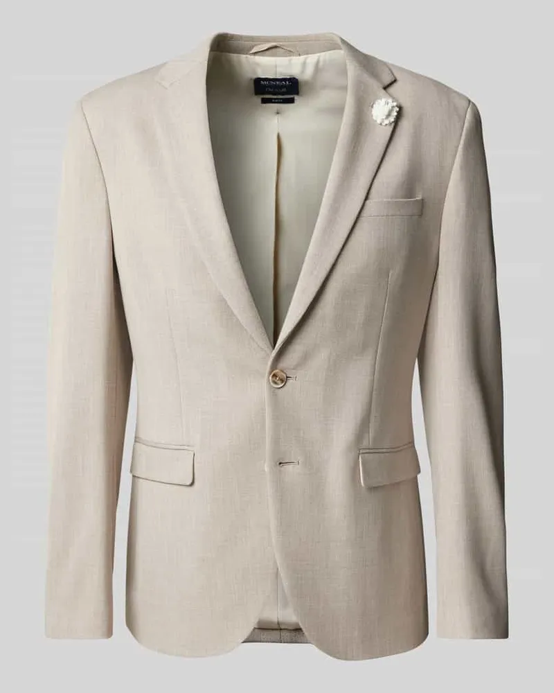 McNeal Sakko mit Strukturmuster Beige