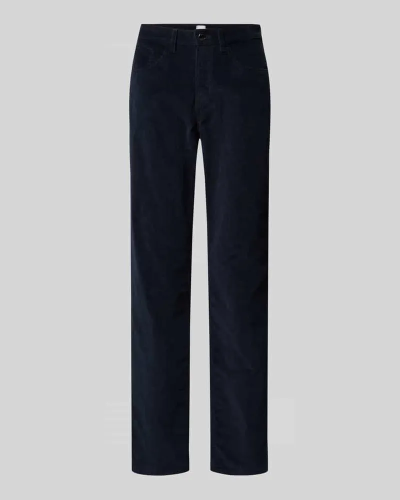 Brax Slim Fit Cordhose im 5-Pocket-Design Modell 'Carola Marine