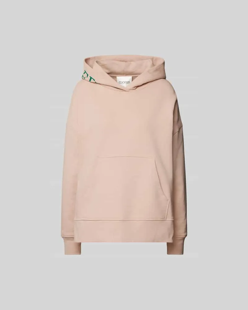 Closed Oversized Hoodie mit Kapuze Altrosa