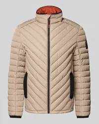 McNeal Steppjacke mit Label-Detail Sand