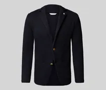 Slim Fit Sakko mit Strukturmuster