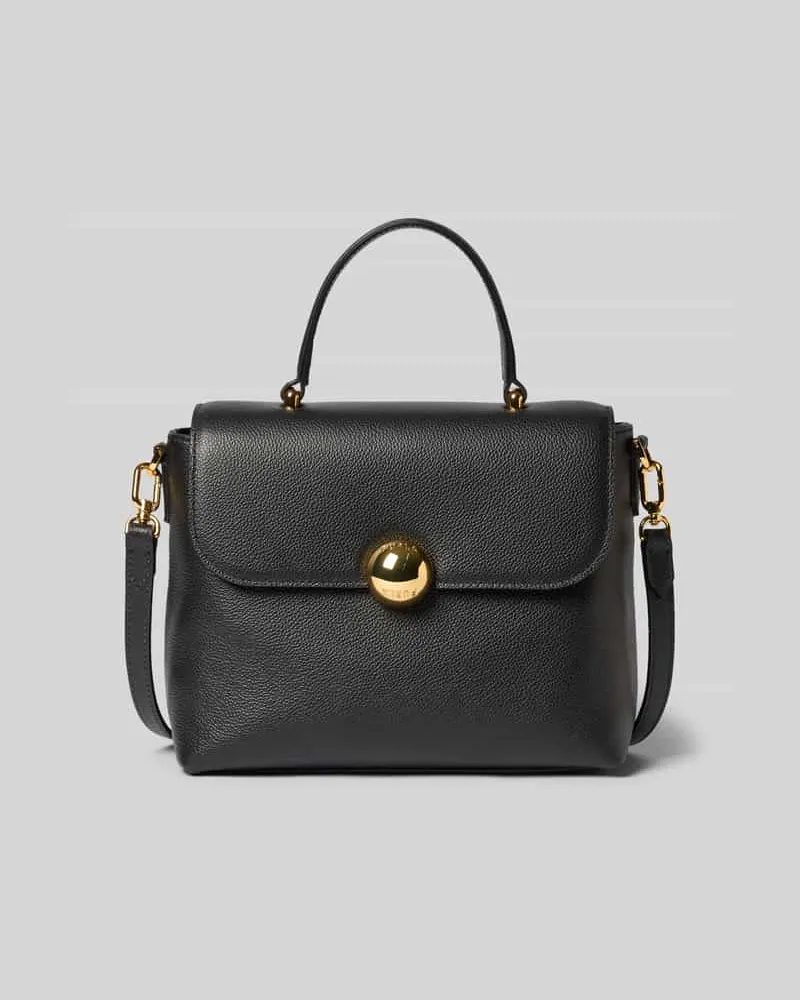 Furla Shoulder Bag aus echtem Leder Modell 'MOONLIGHT Black