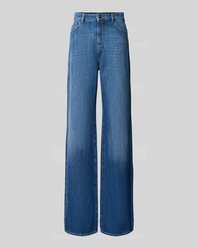 Emporio Armani Jeans mit 5-Pocket-Design Jeansblau