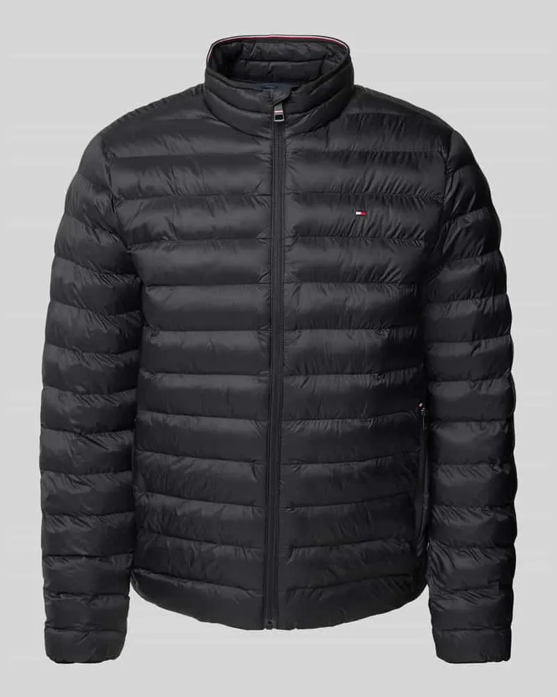 Tommy Hilfiger Steppjacke mit Reißverschlusstaschen Modell 'CORE PACKABLE Black