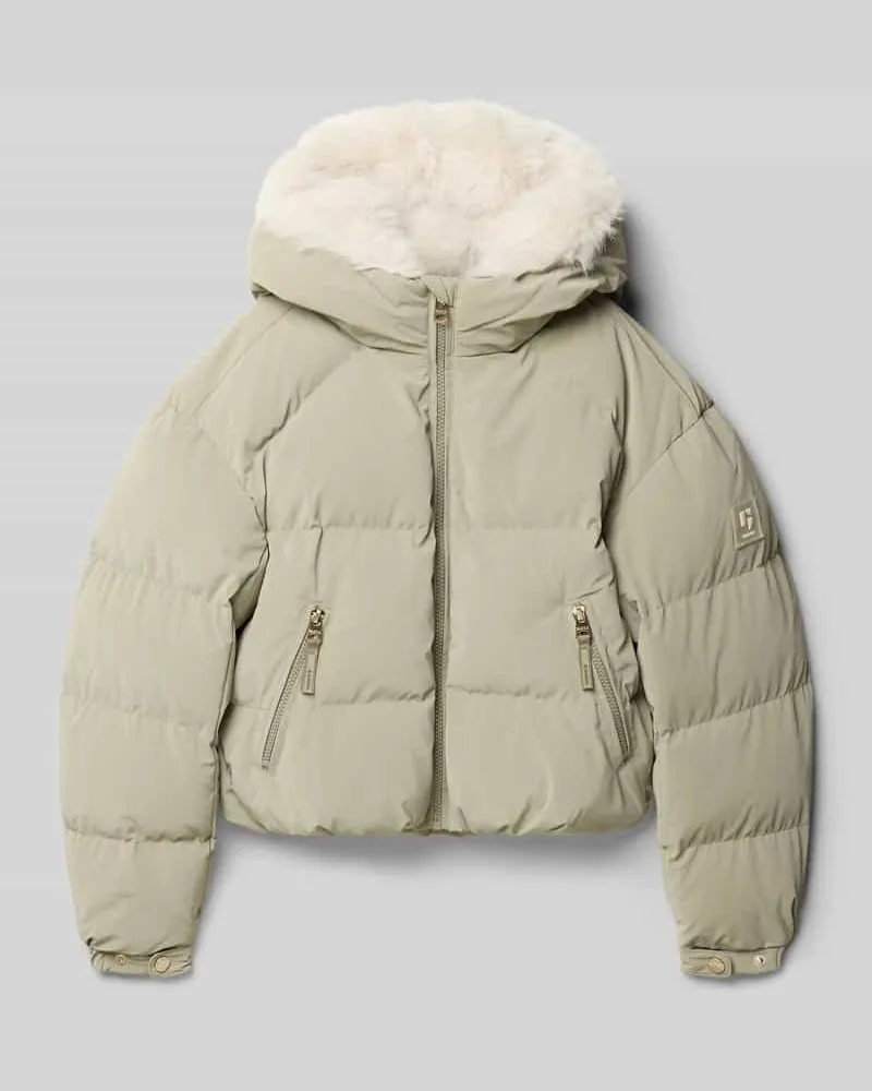 Garcia Jeanswear Steppjacke mit Kapuze Schilf
