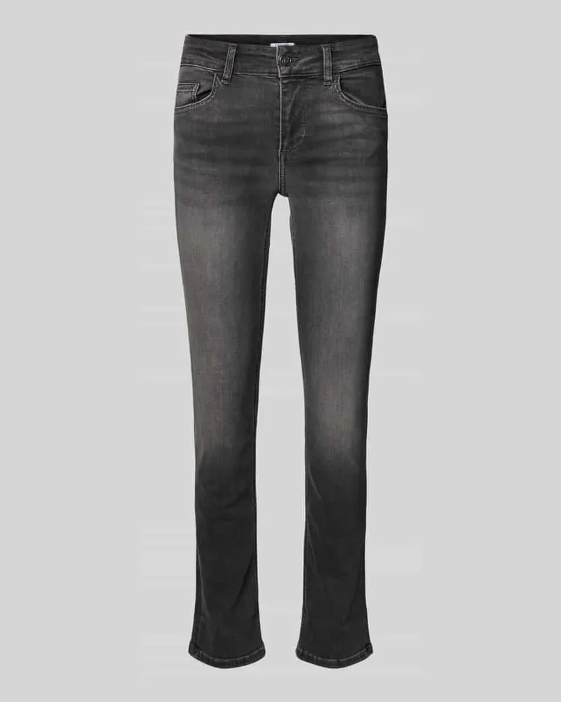 Liu Jo Skinny Fit Jeans im 5-Pocket-Design Modell 'MONROE Black