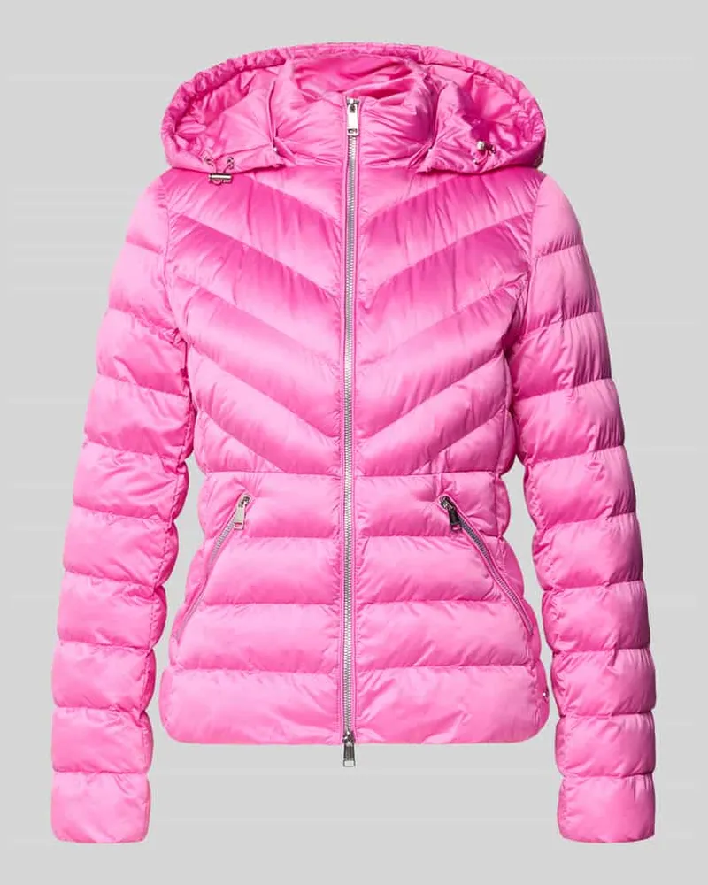Beaumont Amsterdam Taillierte Steppjacke mit Zweiwege-Reißverschluss Modell 'ANYA Pink