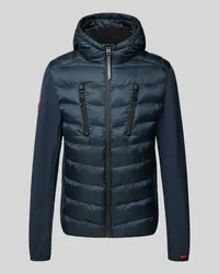 Superdry. Softshell-Jacke mit Reißverschlusstaschen Dunkelblau