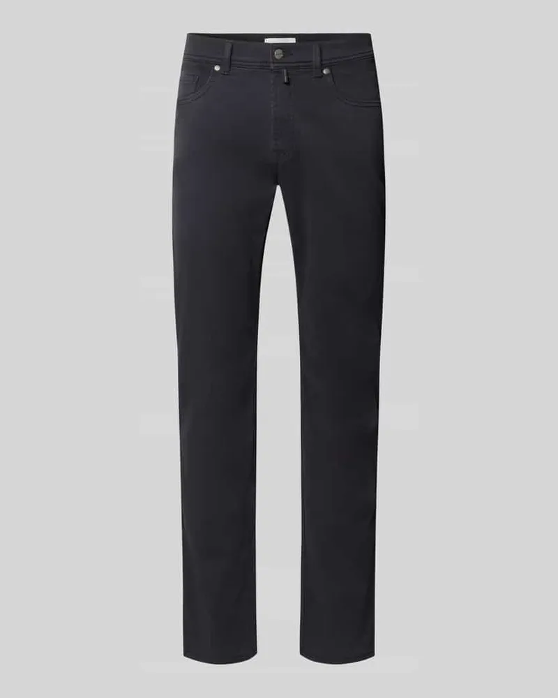 Pierre Cardin Straight Fit Hose mit Eingrifftaschen Modell 'Laval Marine