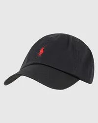 Ralph Lauren Cap mit Label-Stitching Black