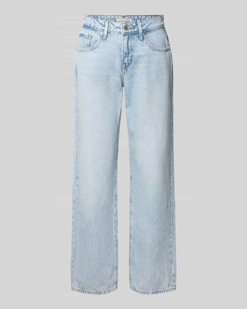 Levi's Loose Fit Jeans aus reiner Baumwolle Hellblau