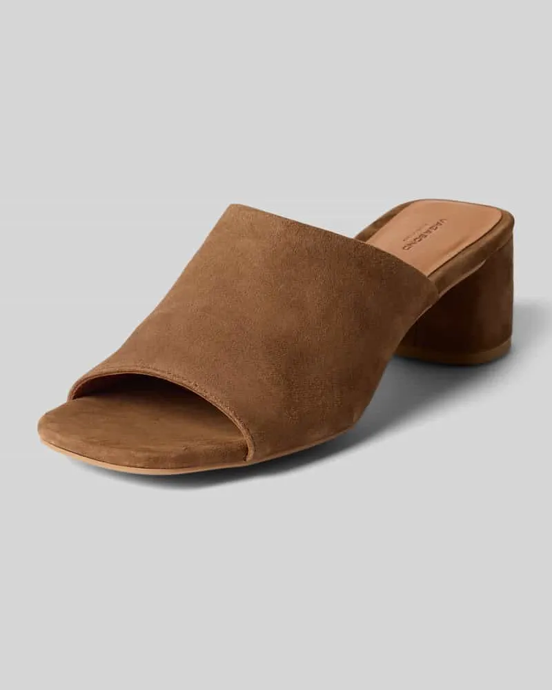 Vagabond Sandaletten aus echtem Rindvelours Modell 'PIPER Cognac