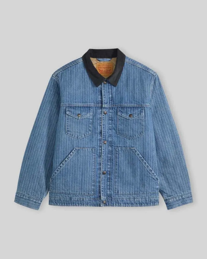 Levi's Relaxed Fit Jeansjacke aus reiner Baumwolle Jeansblau