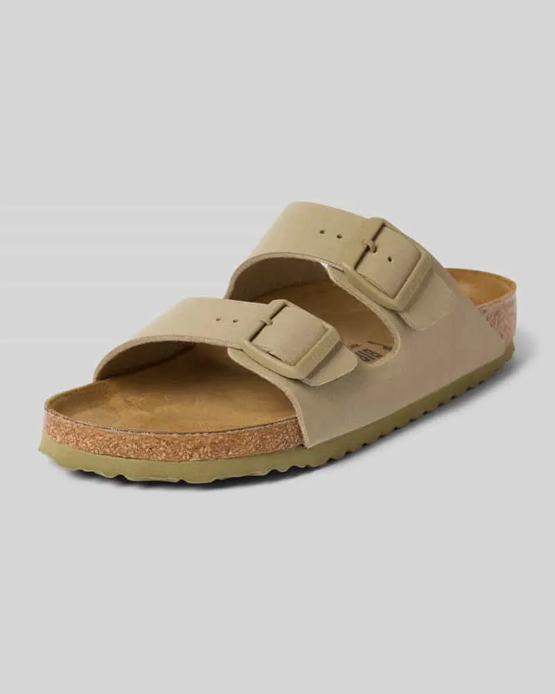 Birkenstock Sandalen mit Dornschließe Modell 'Arizona Beige