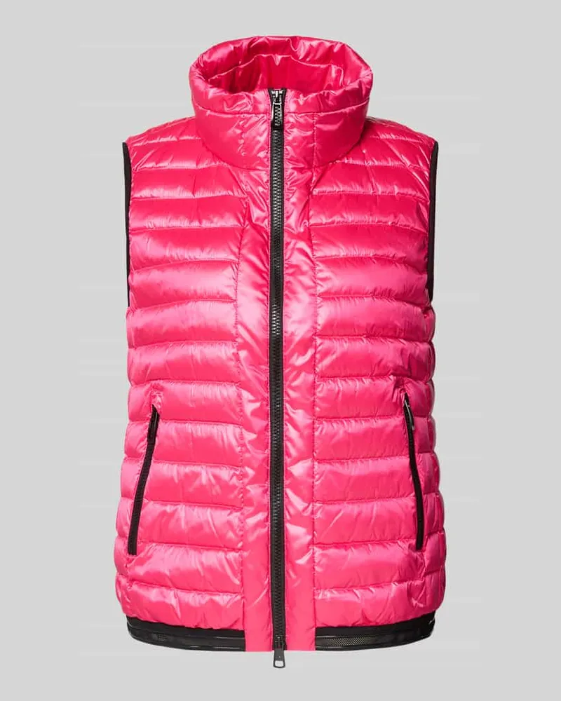 Marc Cain Steppweste mit Reißverschluss Pink