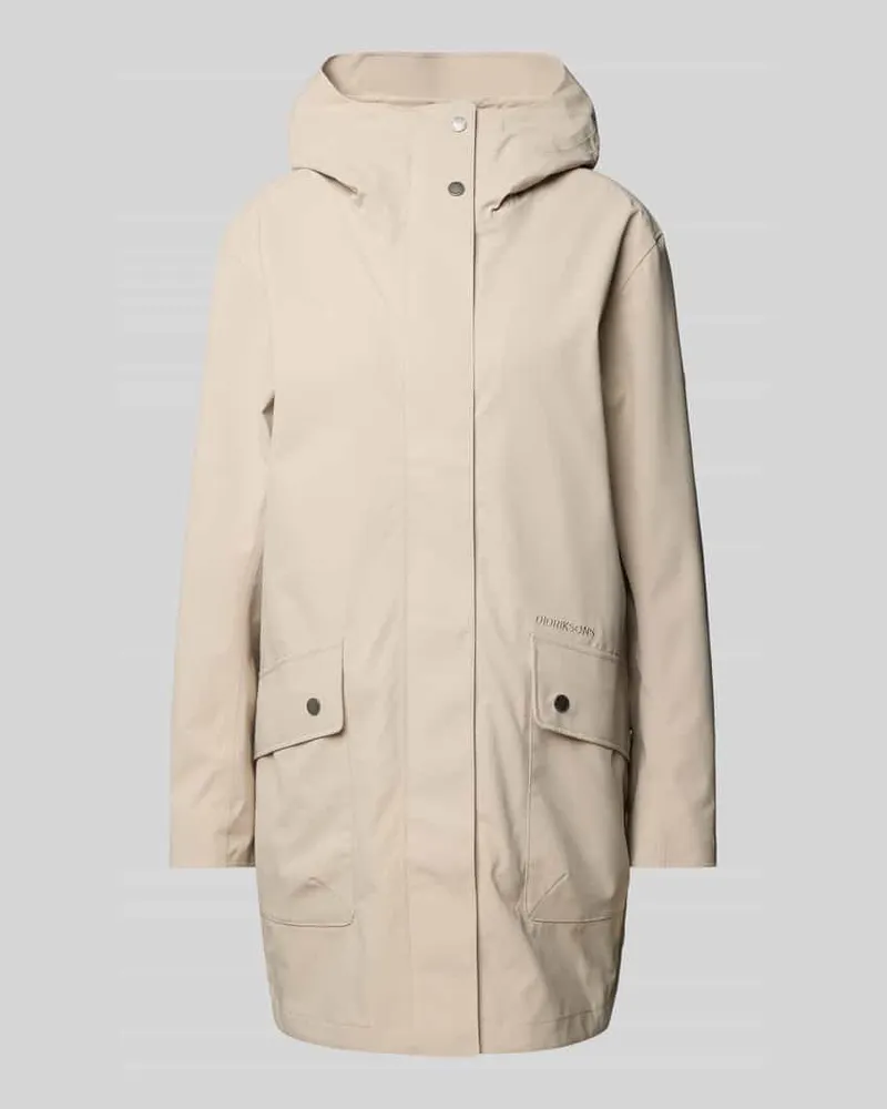 Didriksons 1913 Parka mit Pattentaschen Modell 'GWEN Beige