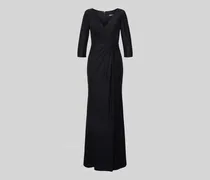 Regular Fit Abendkleid mit V-Ausschnitt