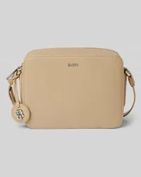 HUGO BOSS Umhängetasche mit Label-Applikation Modell 'Liriel Beige