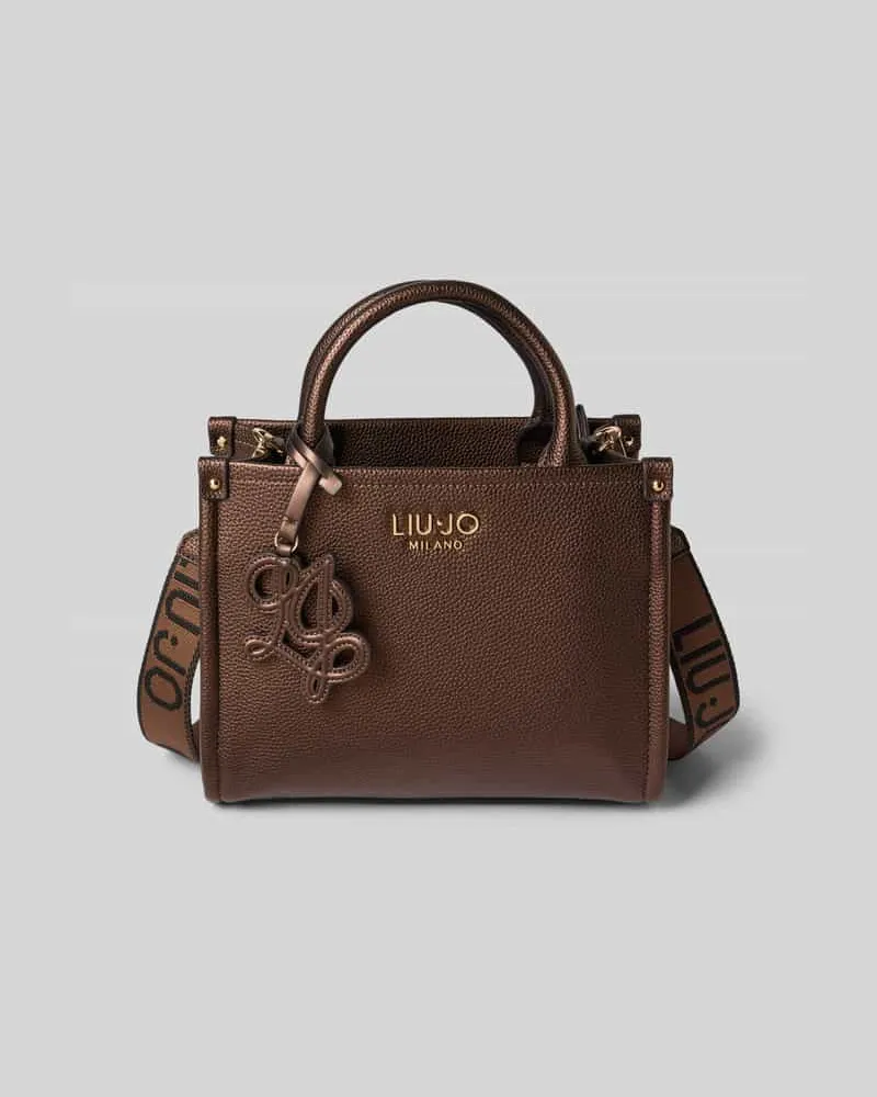 Liu Jo Handtasche in Leder-Optik Mittelbraun