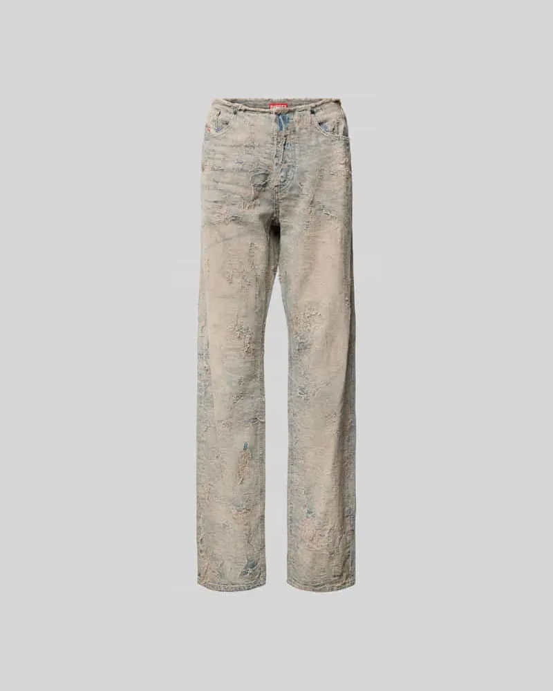 Diesel Jeans mit 5-Pocket-Design Hellblau
