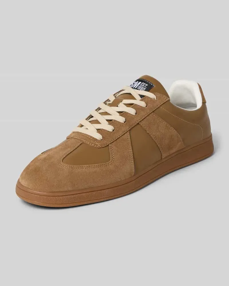 Steve Madden Sneaker aus Leder mit Schnürung Modell 'Waltor Taupe