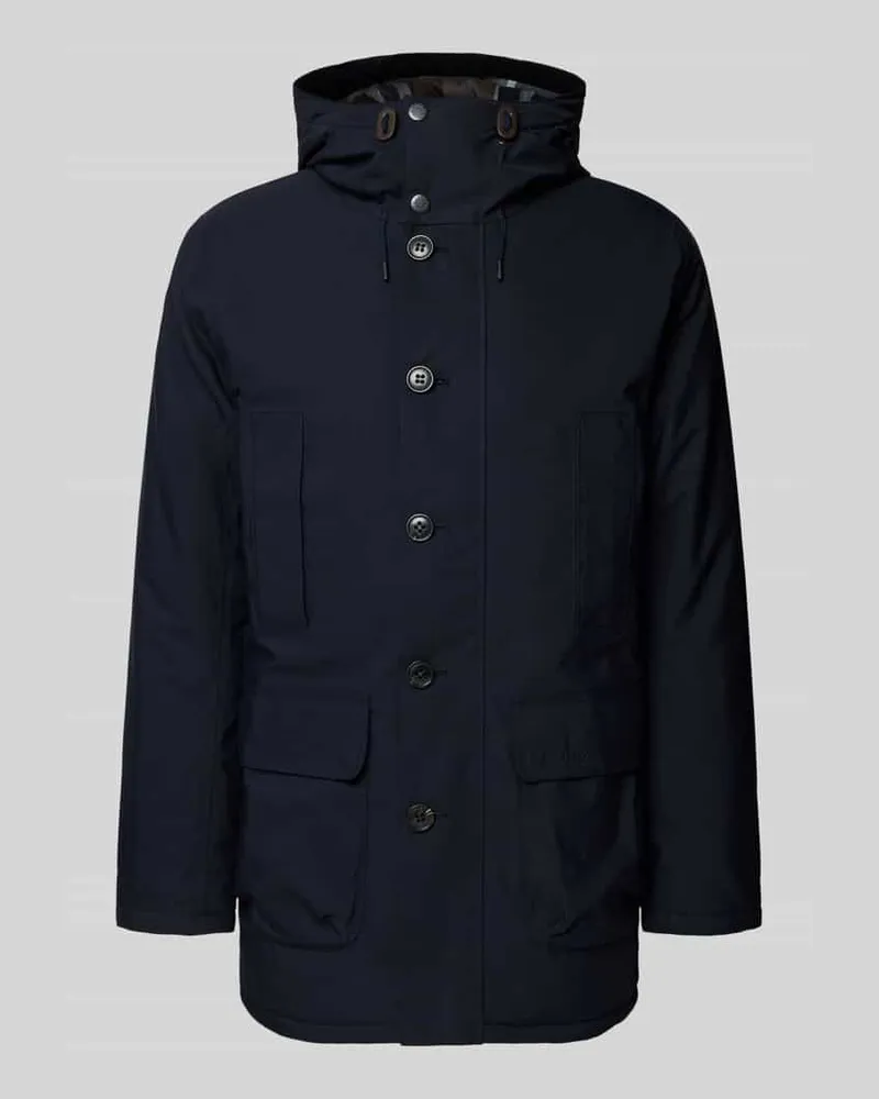 Barbour Regular Fit Parka aus Baumwoll-Mix Modell 'BEAUFORT Marine