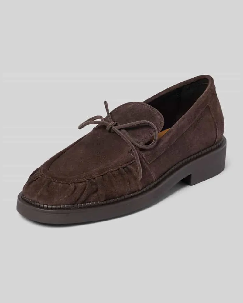 Marc O'Polo Loafer aus echtem Rindsleder Modell 'Erin 3 Dunkelbraun