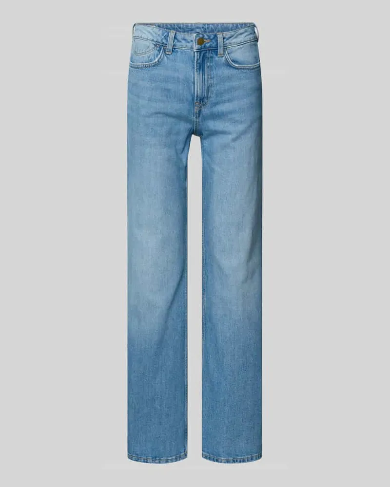 Pepe Jeans Straight Fit Jeans aus Baumwoll-Mix Sky