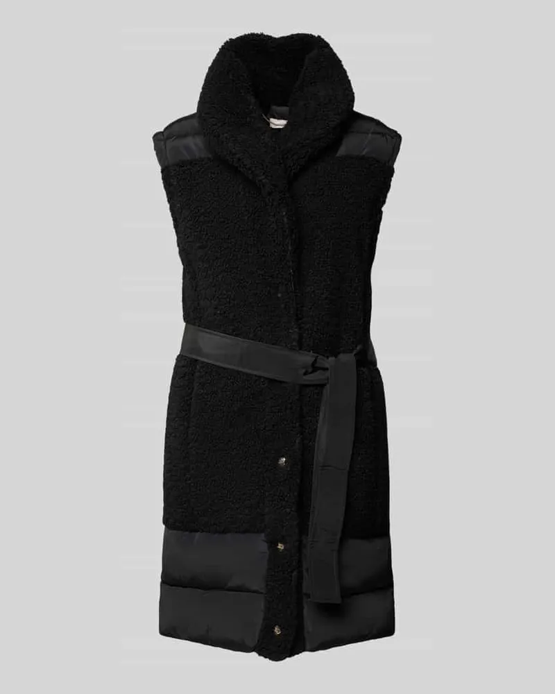 Liu Jo Weste mit Bindegürtel Black