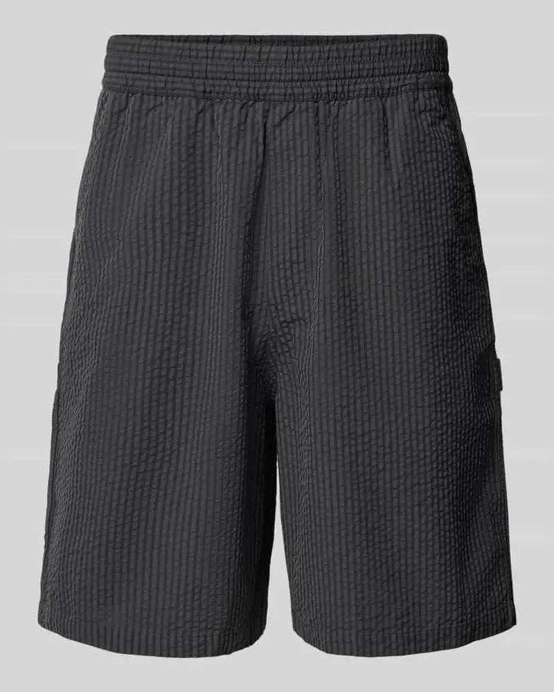 Carhartt WIP Shorts mit Strukturmuster Modell 'Toland Black