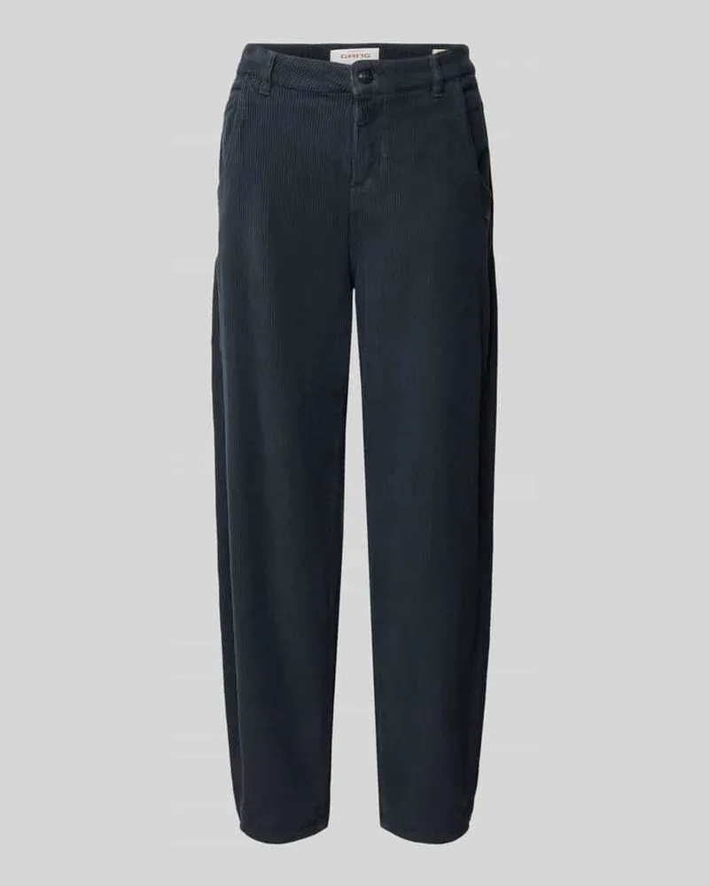 Gang Balloon Fit Cordhose aus Baumwoll-Mix Modell '94VIA Anthrazit