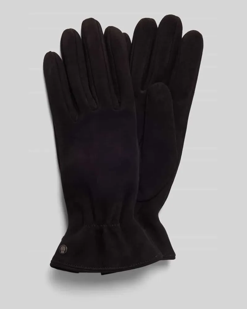 Roeckl Handschuhe aus echtem Leder Modell 'Strassburg Black