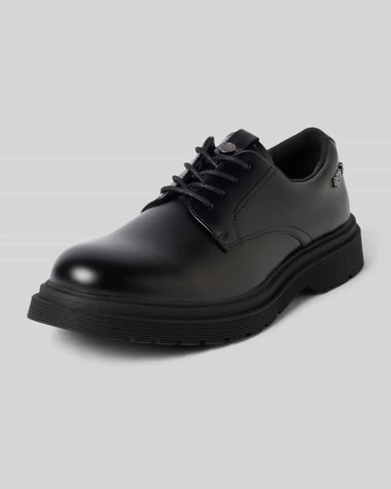 Replay Schnürschuhe mit Label-Details Modell 'PIERCE Black