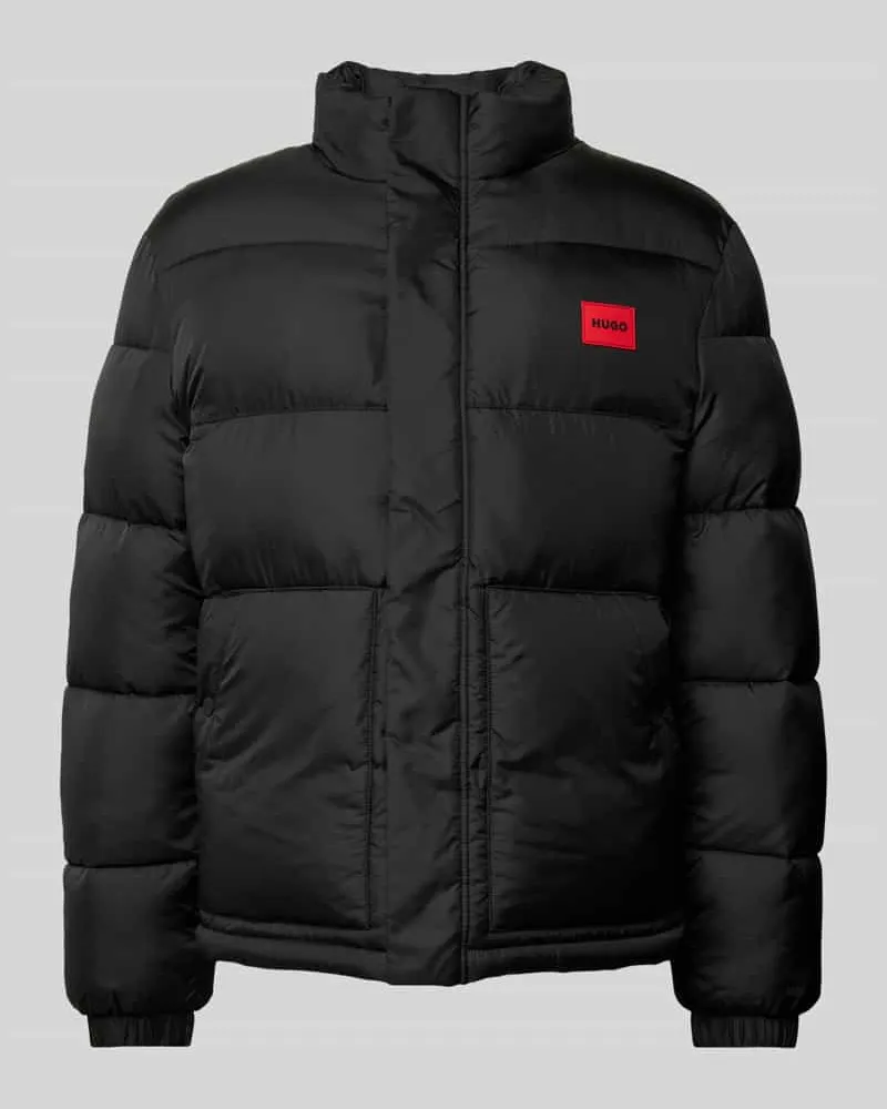 HUGO BOSS Steppjacke mit Stehkragen Modell 'Balto Black