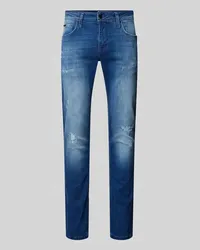 Antony Morato Tapered Fit Jeans im Destroyed-Look Jeansblau