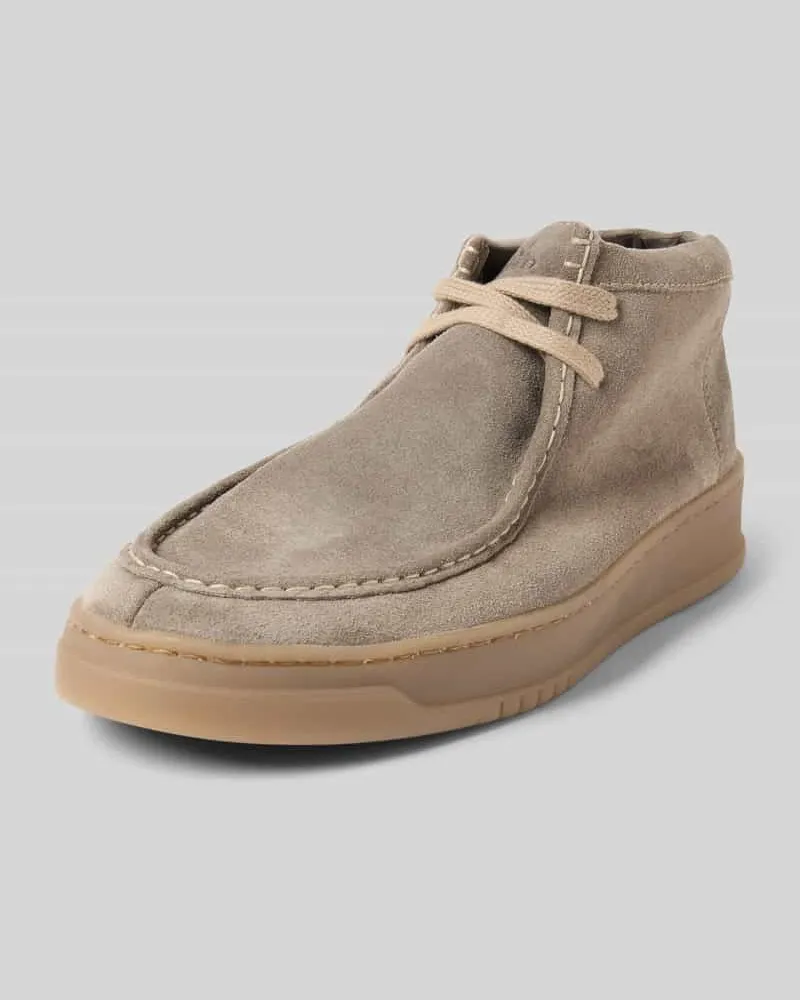 Lloyd Lederboots mit Ziernaht Modell 'EVER Taupe