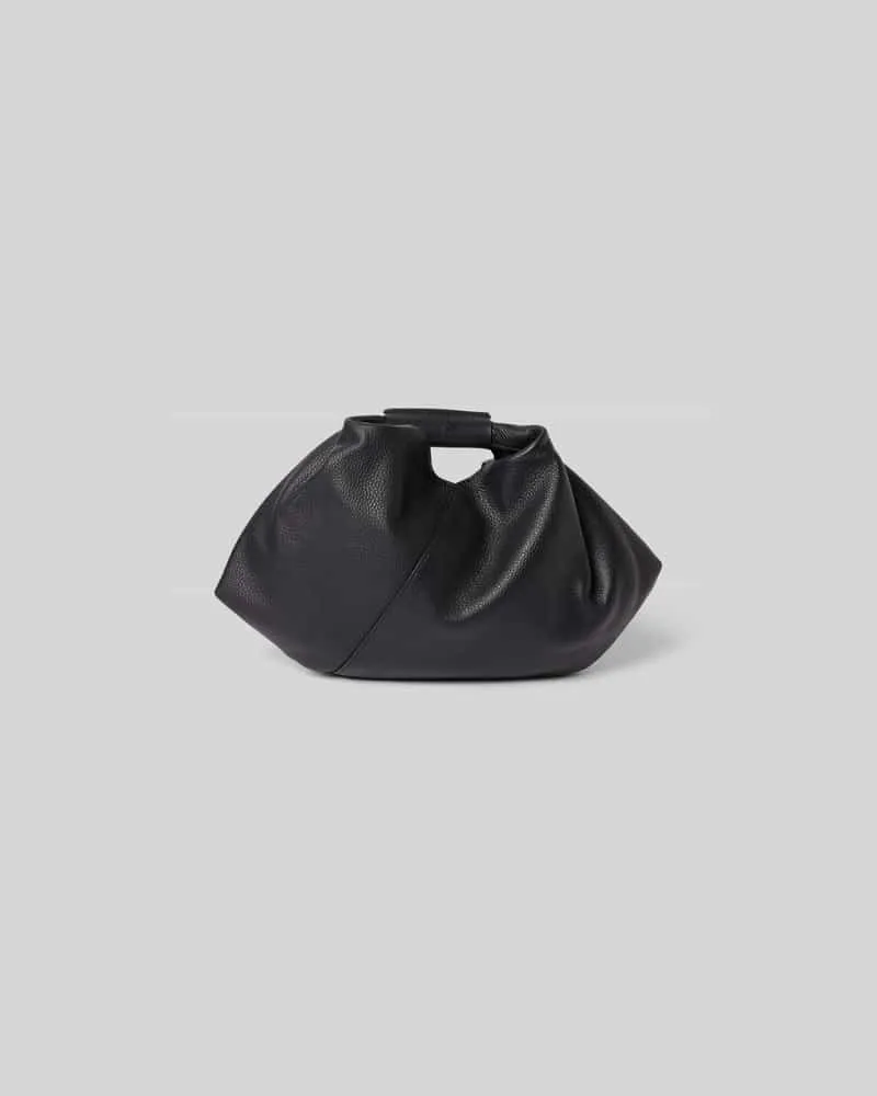 Maison Margiela Shoulder Bag aus echtem Leder Black