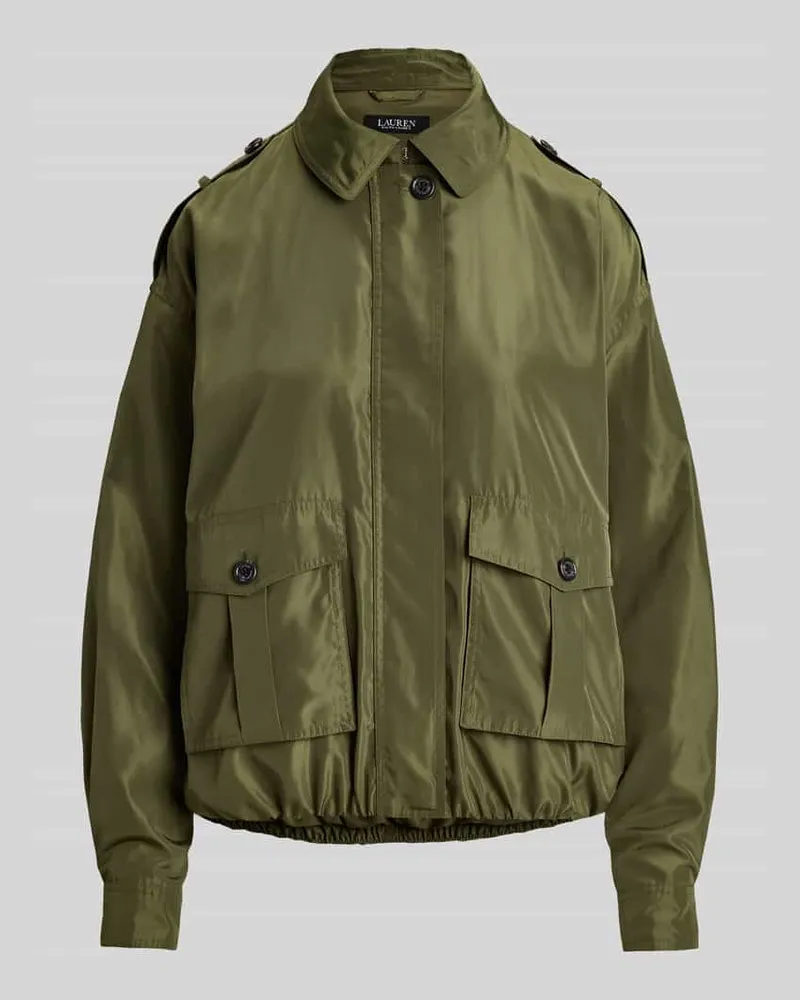 Ralph Lauren Relaxed Fit Blouson mit Schulterriemen Oliv