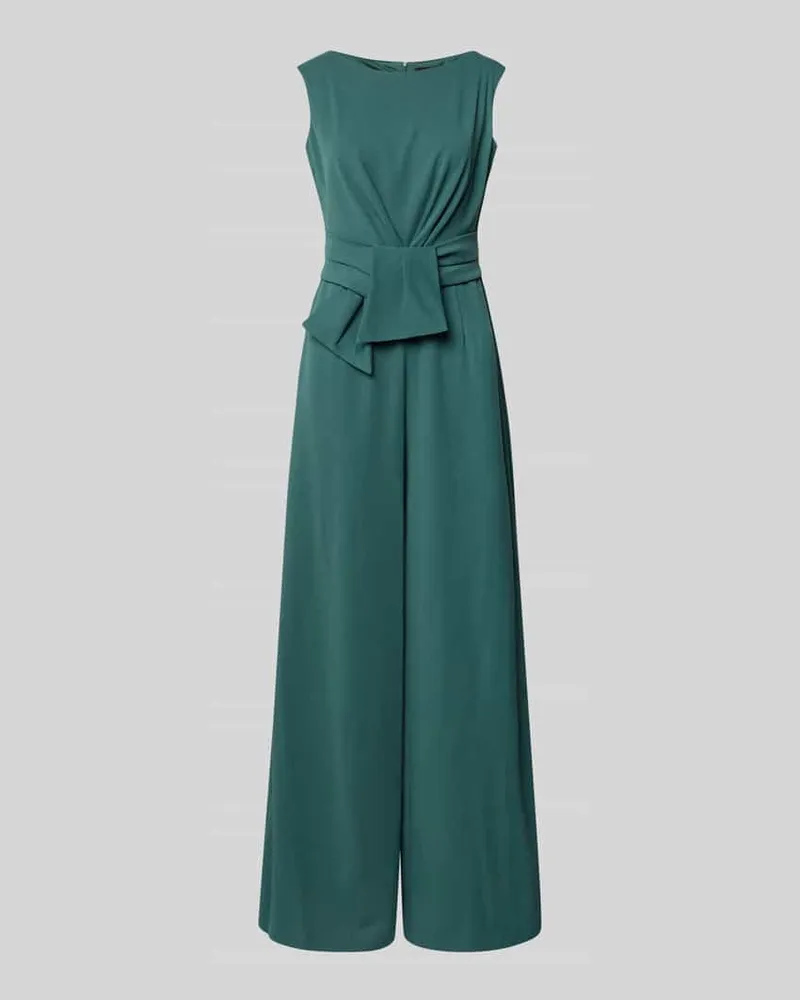 Vera Mont Jumpsuit mit U-Boot-Ausschnitt Smaragd