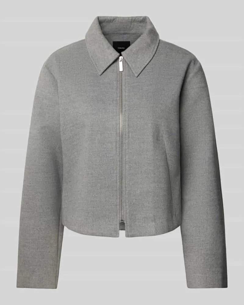 someday. Jacke mit Umlegekragen Modell 'Nilah Hellgrau