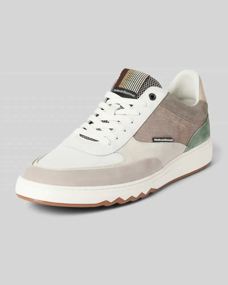Floris van Bommel Sneaker mit Schnürverschluss Weiss