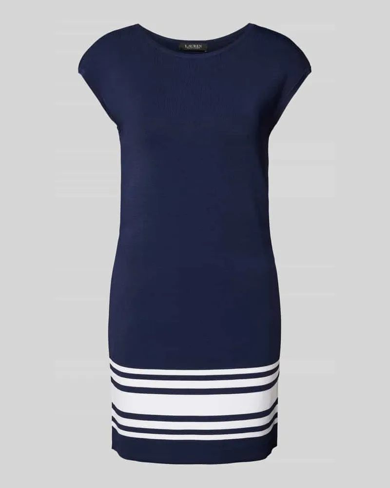 Ralph Lauren Minikleid mit Kappärmeln Modell 'HADELL Dunkelblau