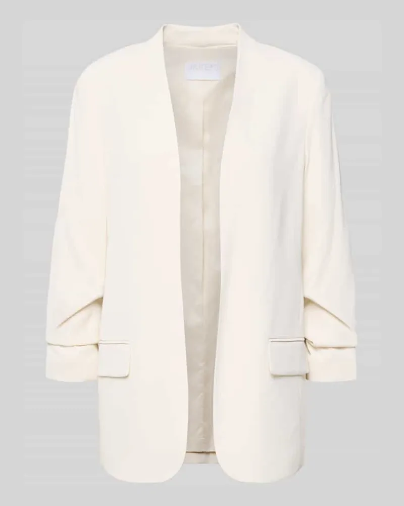 JAKE*S Blazer mit Pattentaschen Ecru