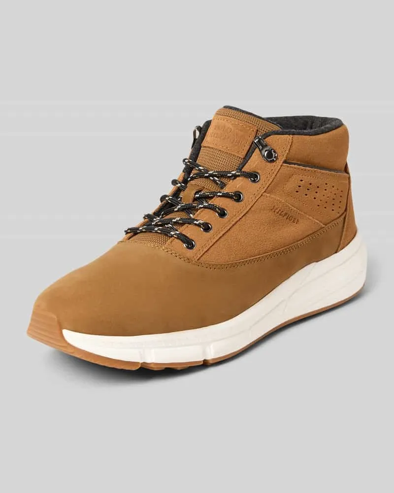 Tommy Hilfiger Hybrid-Stiefel aus echtem Rindsleder Khaki
