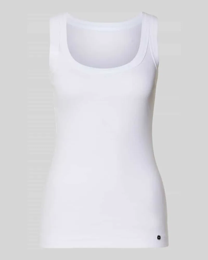 Marc Cain Tanktop mit Rundhalsausschnitt Weiss